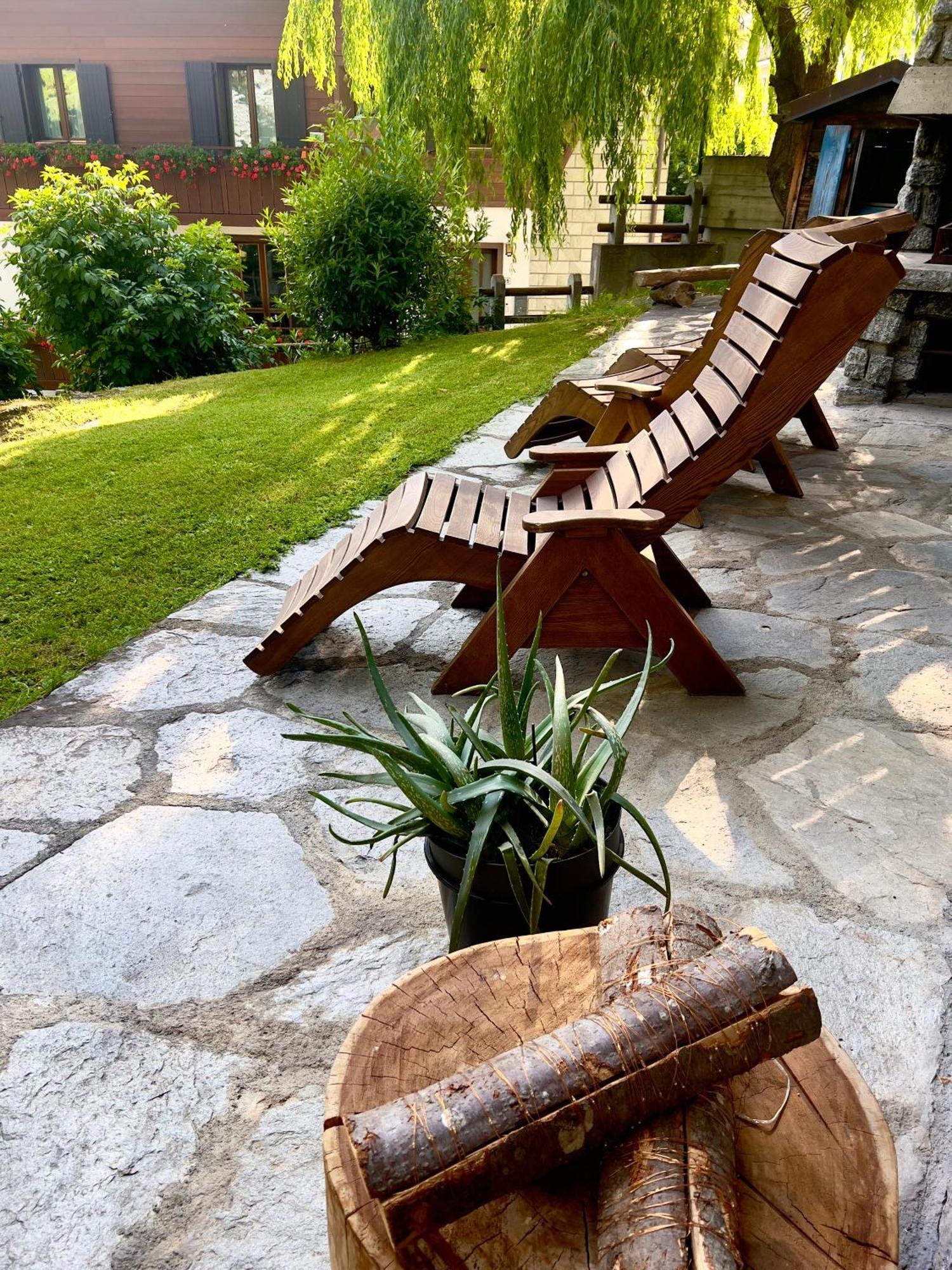 Chalet Bormio Terme Exterior foto